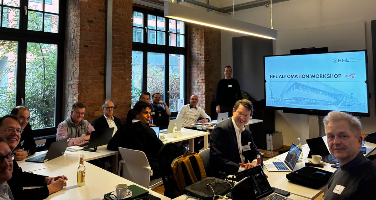 n8n Workshop at HHL Leipzig Graduate School of Management